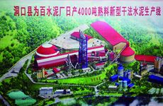 湖南洞口为百水泥日产4000T新型干法水泥生产线烟尘治理工程